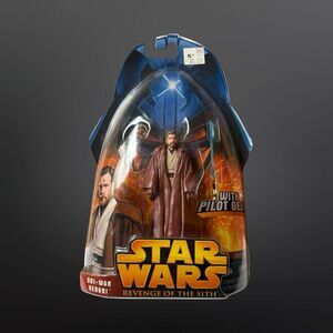 2005 Hasbro Star Wars Obi-Wan Kenobi Revenge Of The Sith Sealed Pilot Figure C2